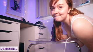 Pregled raspakirati mog VELIKOG Član Čudovište, Размножающегося LOŠE ZMAJ, Veliki Сочащаяся unutarnja ejakulacija u mom uskom дырочке u pussy - Štikle Shannon