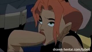 Batima e mulher Maravilha செக்ஸ் பெண்-கழுகு